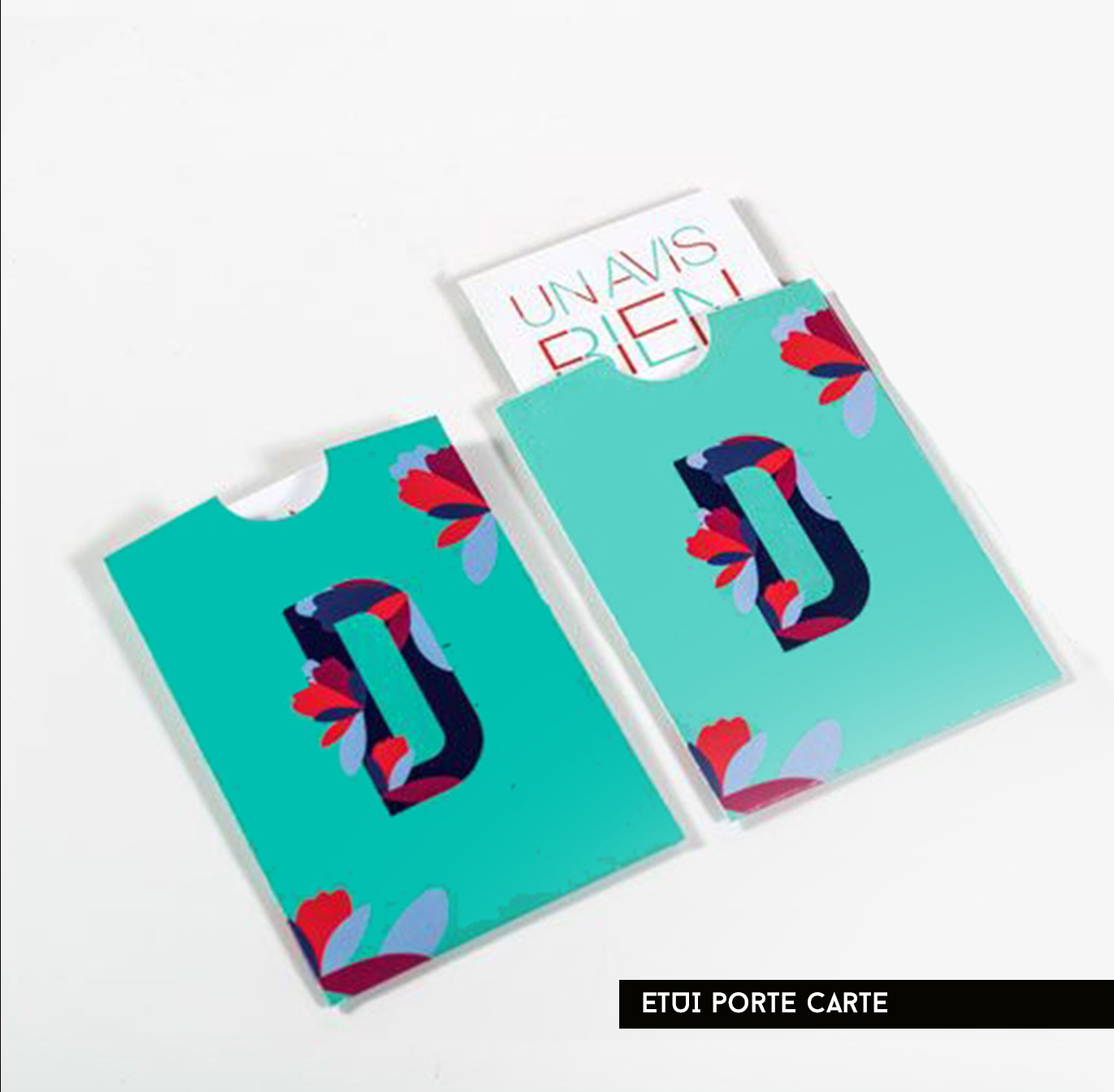 Etui Porte carte pour clef magnétique 